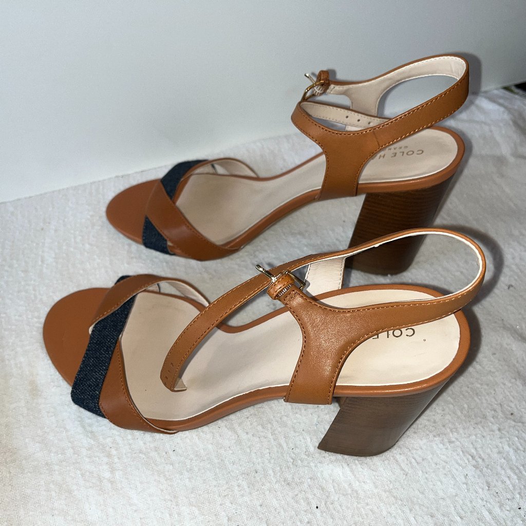 Cole Haan Two Tone Block Heels